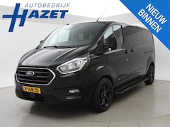 Ford Transit Custom - 2.0 TDCI 170 PK AUT. L2H1 DUBBEL CABINE LIMITED + 2 SCHUIFDEUREN | CAMERA | CARPLAY | STOE