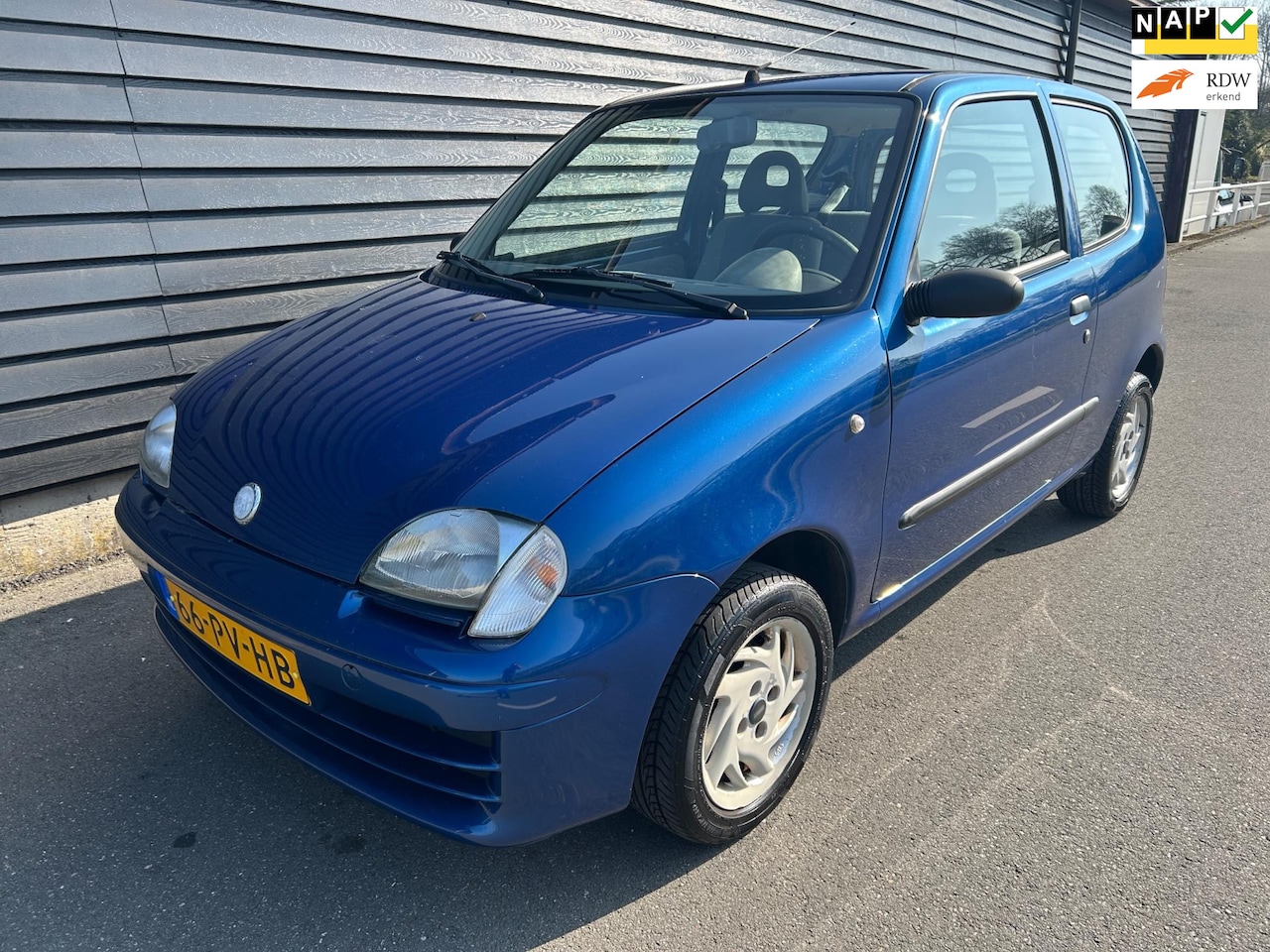 Fiat Seicento - 1.1 Active Plus STUURBEKRACHTIGING APK 6-3-26! - AutoWereld.nl