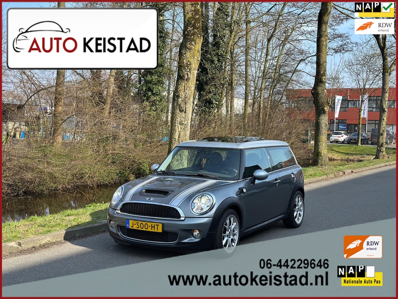 MINI John Cooper Works - Mini 1.6 S JCW 174PK PANORAMA/XENON/NAVIGATIE! NETTE STAAT! - AutoWereld.nl