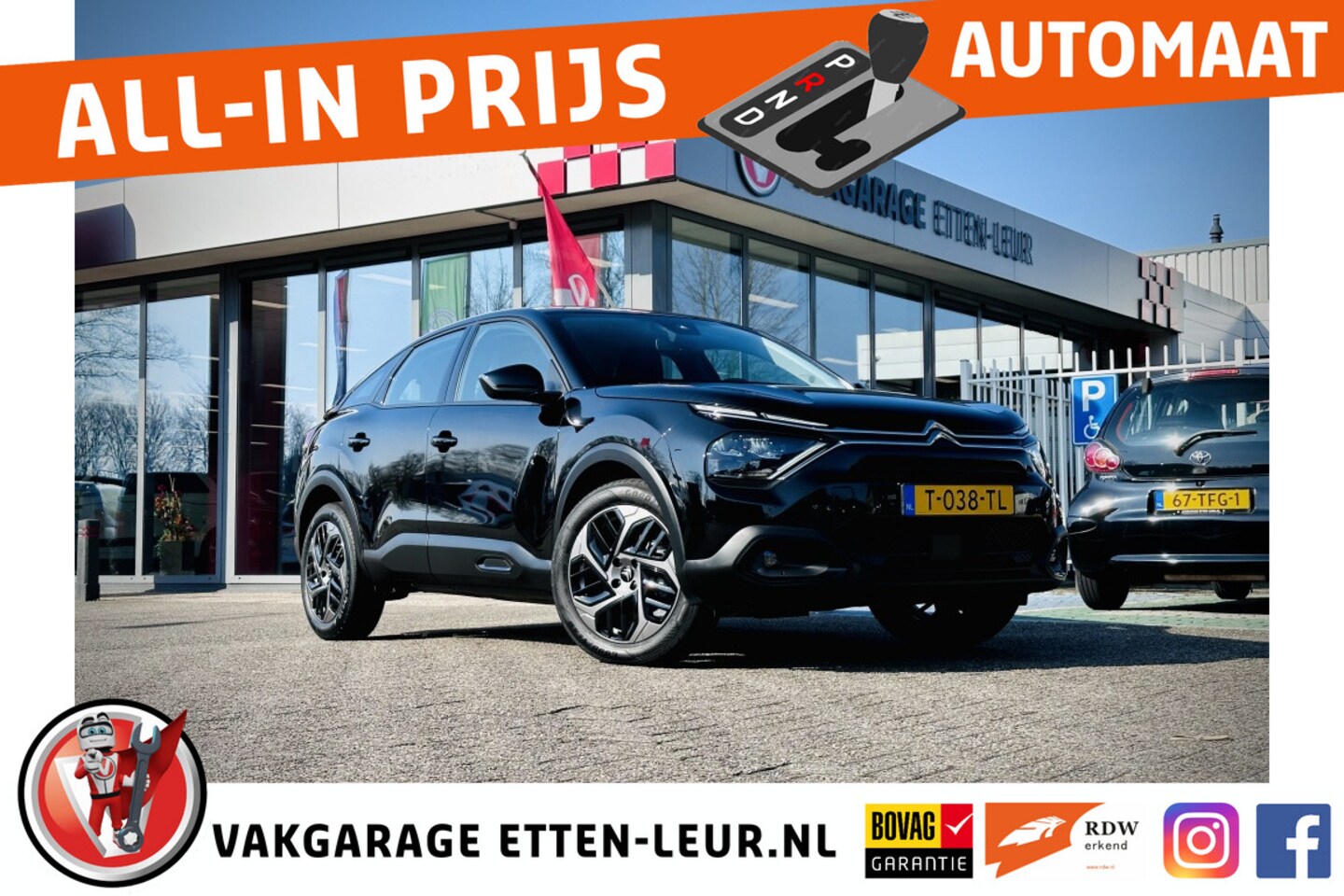 Citroën C4 - 130PK Feel Pack / CAMERA / LED / CLIMATE CONTROL - AutoWereld.nl