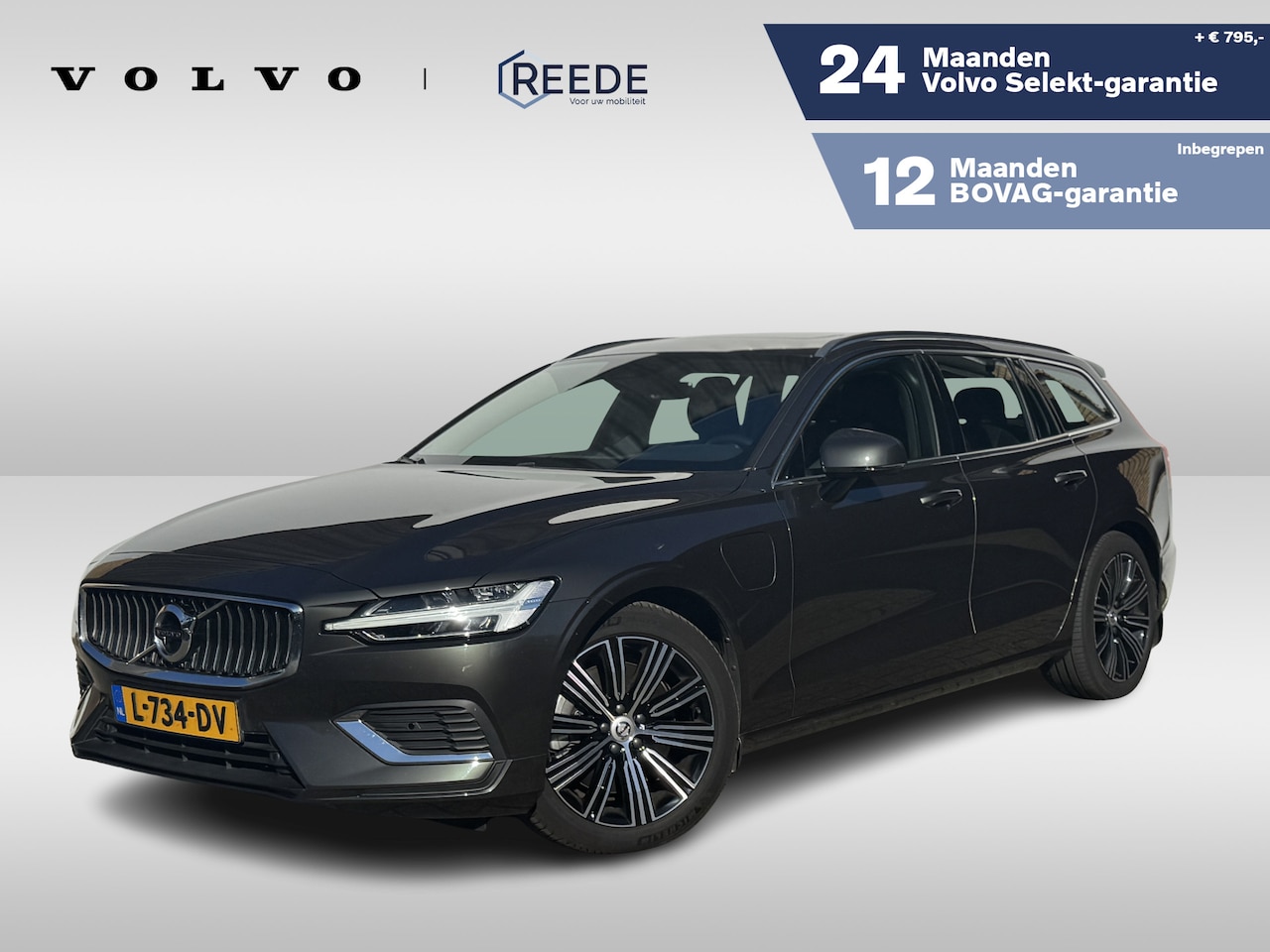 Volvo V60 - 2.0 T6 Recharge AWD Business Pro Lounge | Climate | Driver Assist | 360 Camera - AutoWereld.nl