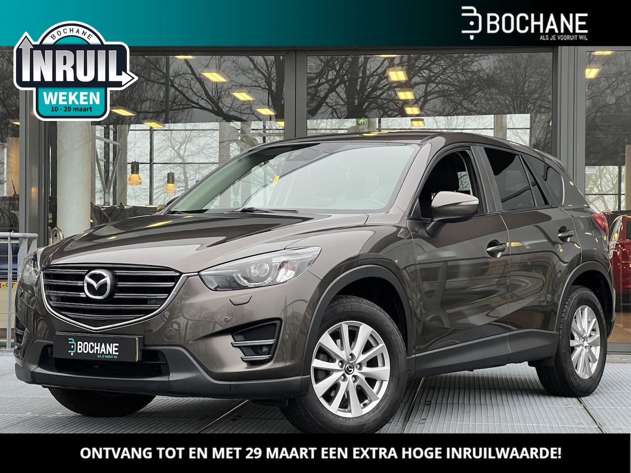 Mazda CX-5 - 2.0 SkyActiv-G 160 GT-M 4WD Automaat | Cruise Control | Navigatie | Achteruitrijcamera - AutoWereld.nl