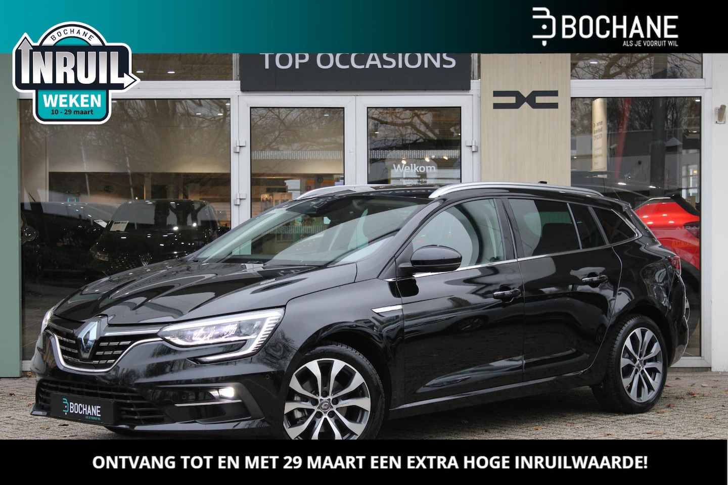 Renault Mégane Estate - 1.3 TCe 140 EDC Techno | Dodehoekdetectie | Trekhaak | All-Season banden - AutoWereld.nl