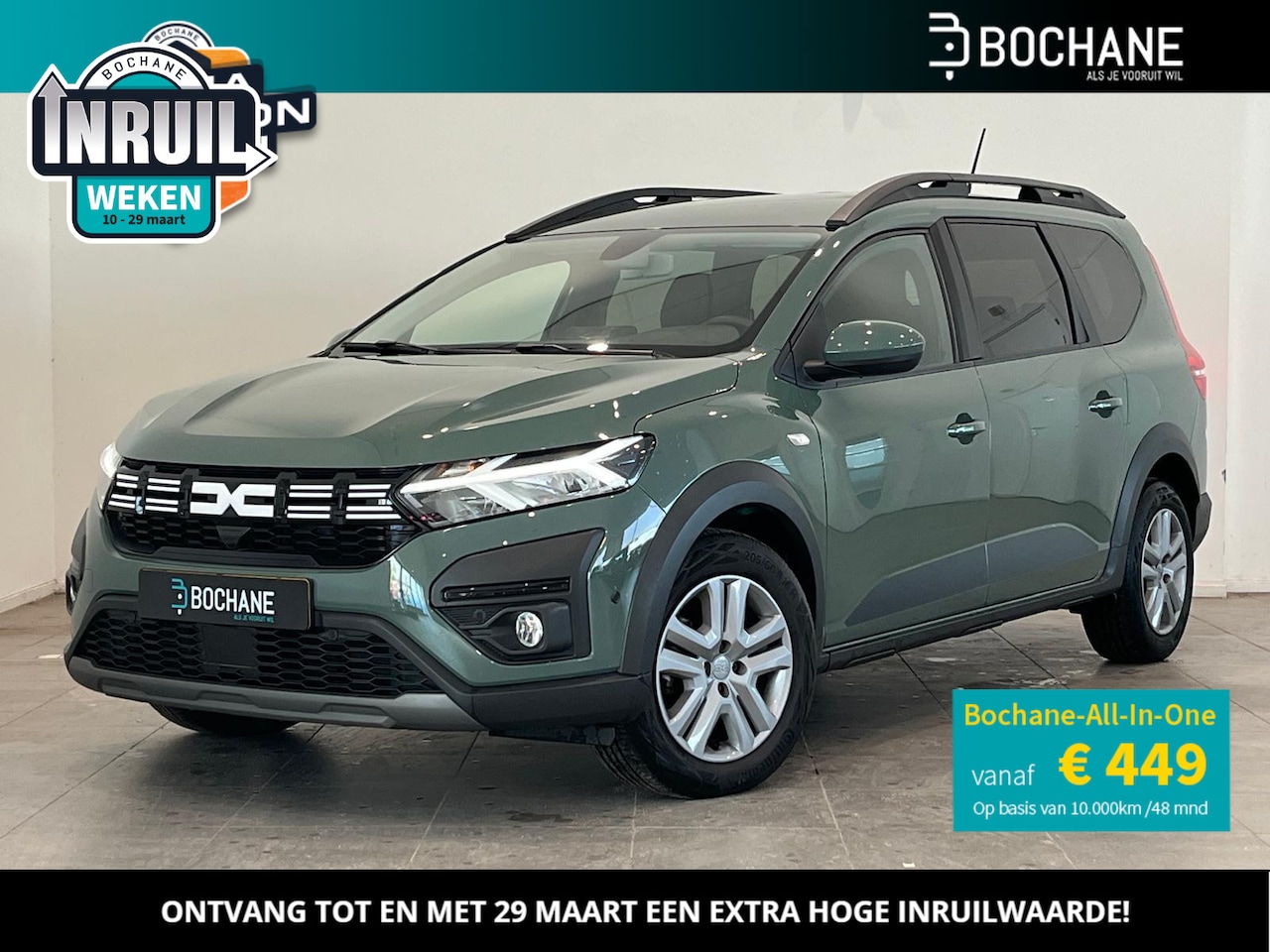 Dacia Jogger - 1.0 TCe 110 Expression 7p. | 7-persoons | Navigatie | Dodehoekdetectie | Parkeersensoren v - AutoWereld.nl