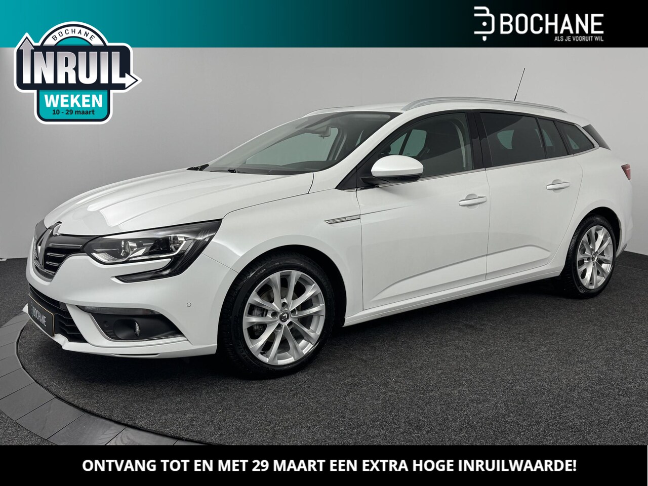 Renault Mégane Estate - 1.3 TCe 140 Limited Automaat | Trekhaak | Achteruitrijcamera | Navigatie | - AutoWereld.nl