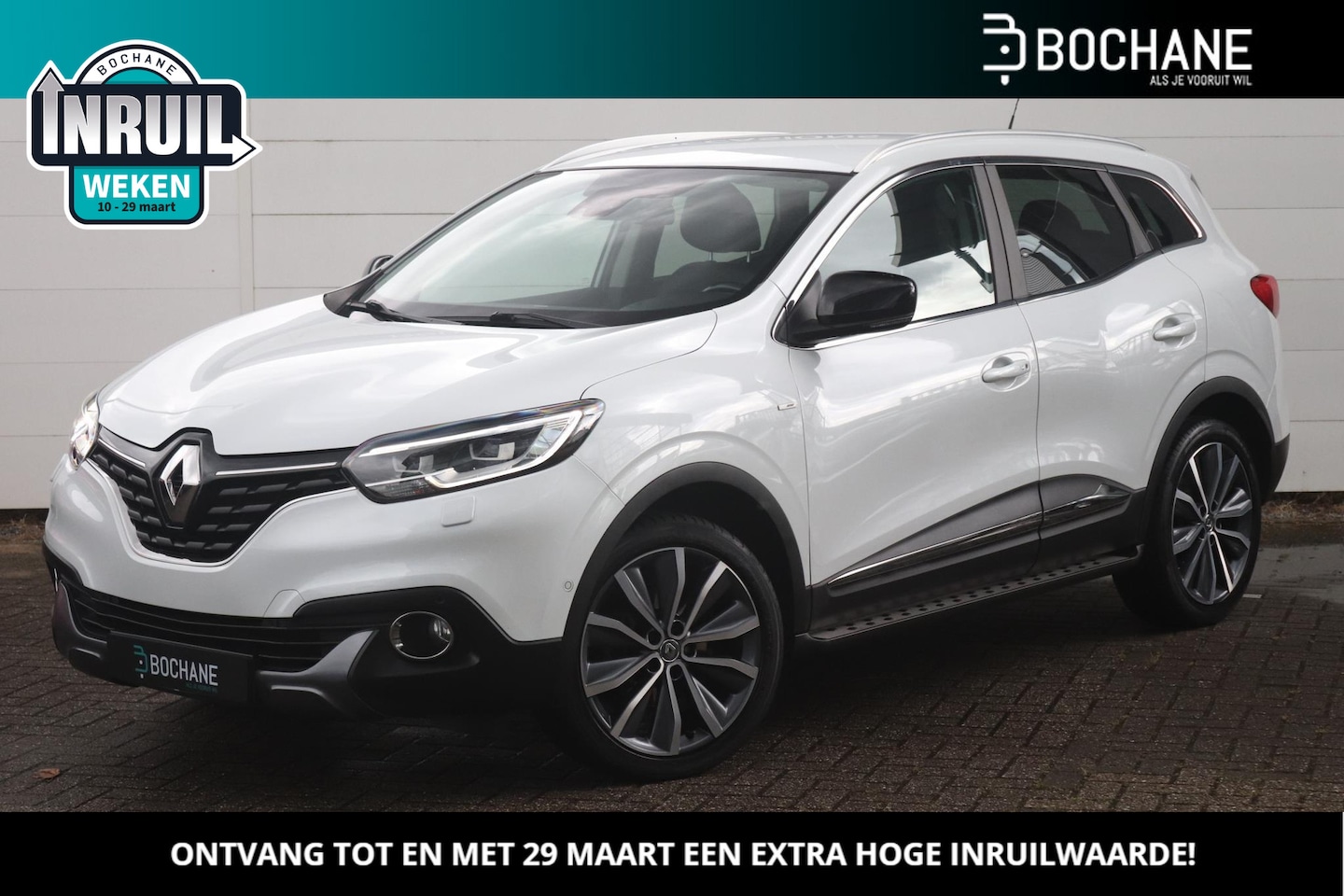 Renault Kadjar - 1.2 TCe 130 Bose (Hoge Instap) Navigatie | 17'' Lichtmetalen Velgen | Dealer Onderhouden! - AutoWereld.nl