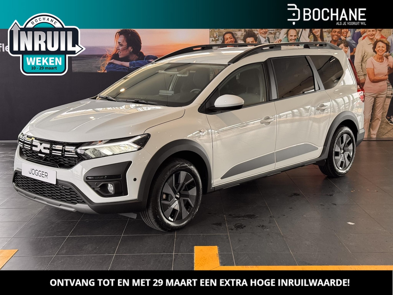 Dacia Jogger - 1.6 Hybrid 140 Expression 7p. NIEUW | PRIJS IS INCL. 1900,- VOORRAADKORTING | PACK ASSIST - AutoWereld.nl