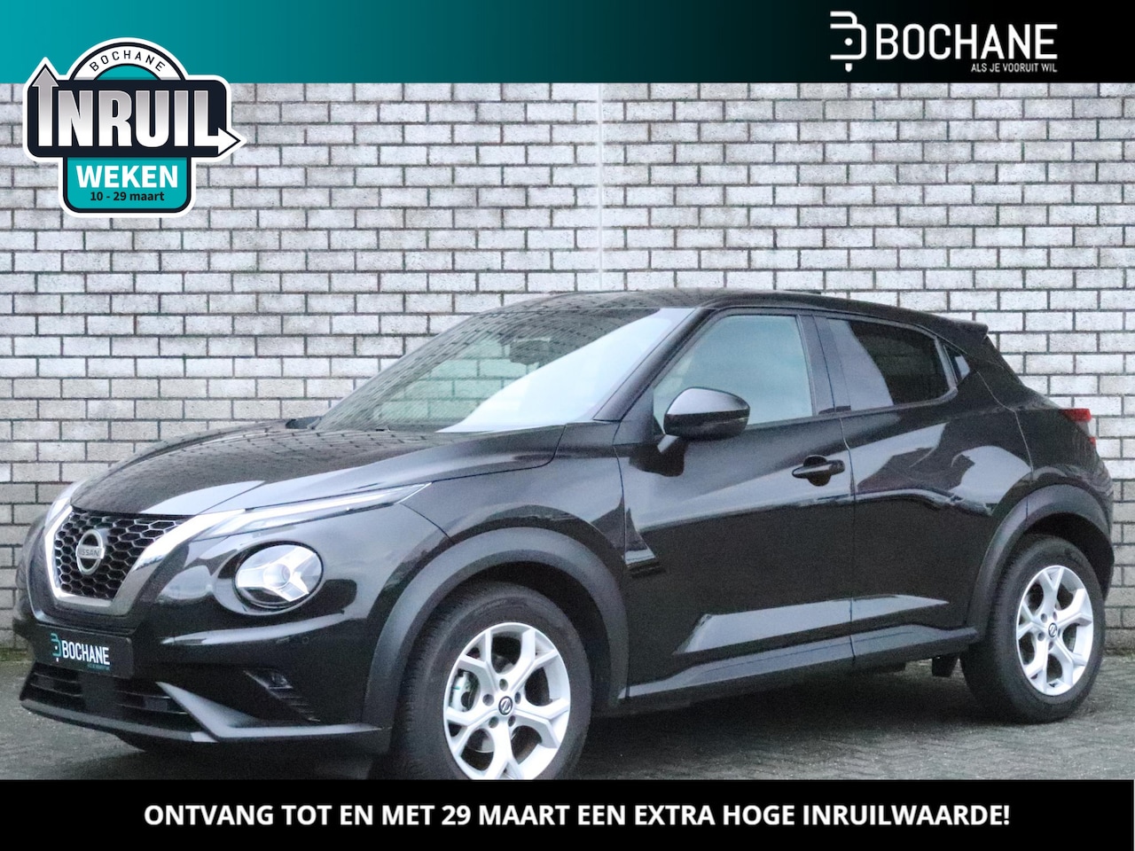 Nissan Juke - 1.0 DIG-T Automaat N-Connecta | Achteruitrijcamera | Navigatie | Apple Carplay/Android Aut - AutoWereld.nl