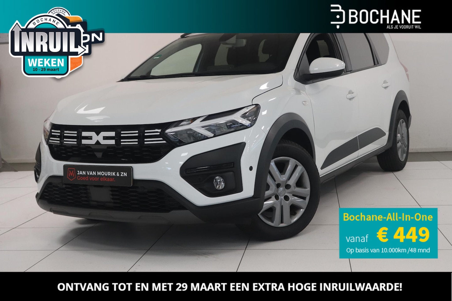 Dacia Jogger - 1.0 TCe 110 Expression 7p. | 7-persoons | Navigatie | Achteruitrijcamera | - AutoWereld.nl