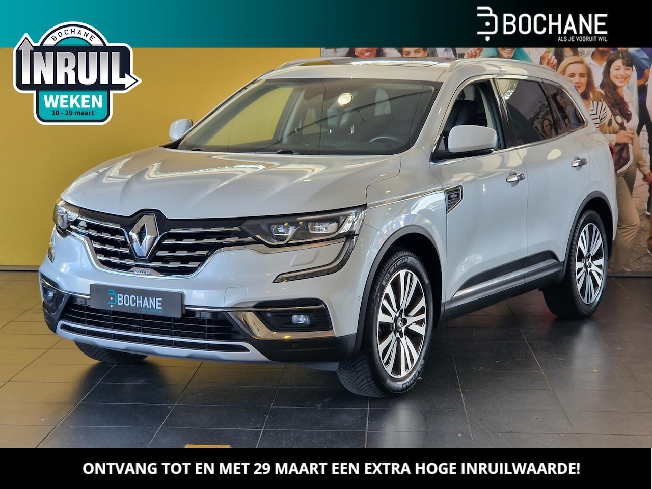 Renault Koleos - 1.3 TCe 160 EDC Initiale Paris | Panoramadak | Trekhaak | Camera | Leder | - AutoWereld.nl