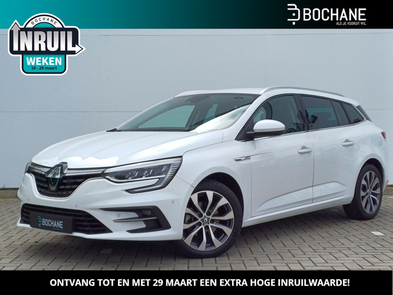 Renault Mégane Estate - 1.3 TCe 140 EDC Techno Trekhaak / Automaat / Navigatie / Climate Control / Parkeersensoren - AutoWereld.nl