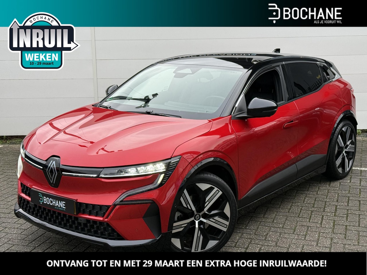 Renault Mégane E-Tech - EV60 Optimum Charge Iconic | Elektrische stoelen | Leder | Trekhaak - AutoWereld.nl