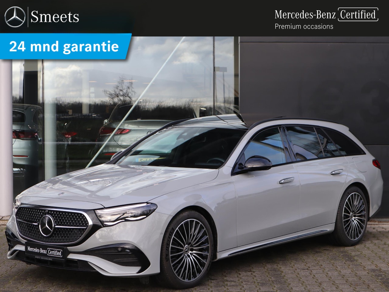 Mercedes-Benz E-klasse Estate - 300 e AMG Line | Panoramadak | Multispaak | Navigatie | Memory Seats | LED | 360 camera | - AutoWereld.nl