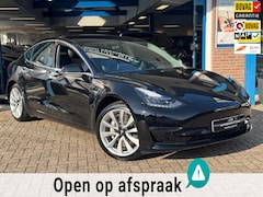 Tesla Model 3 - Long Range AWD 75 kWh 2019 ZWART NAVI LM NAP