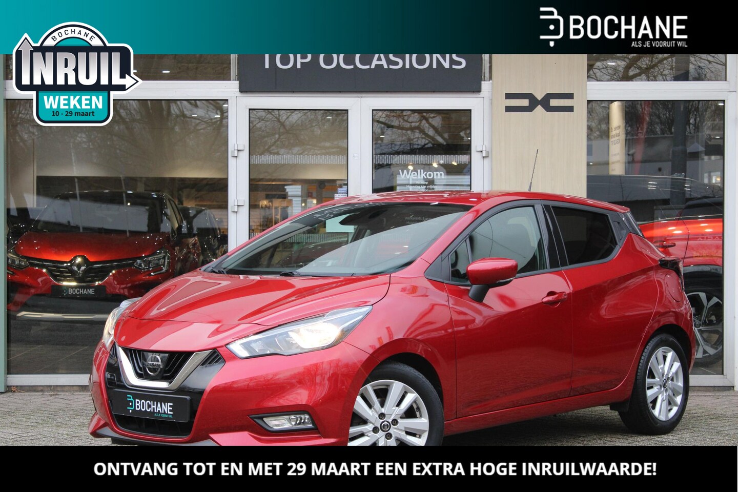 Nissan Micra - 1.0 IG-T 100 N-Connecta | Navigatie | Achteruitrijcamera - AutoWereld.nl