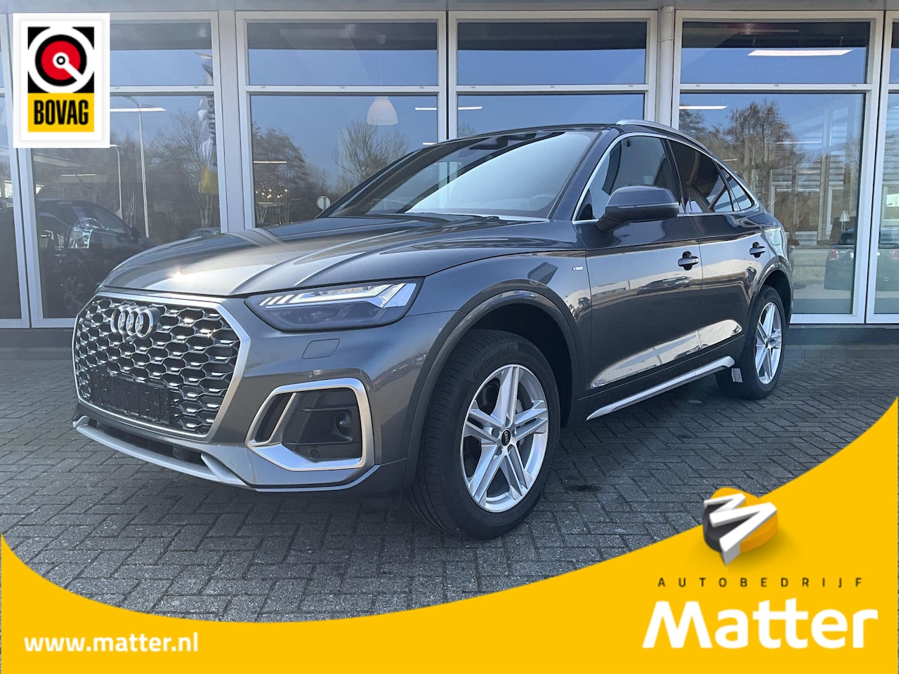 Audi Q5 Sportback - 50 TFSI e S edition Competition + Winter wielenset - AutoWereld.nl