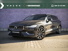 Volvo V60 - 2.0 T6 Plug-in hybrid AWD Ultimate Bright | Long Range | Panoramadak | Navigatie | Stoel/S