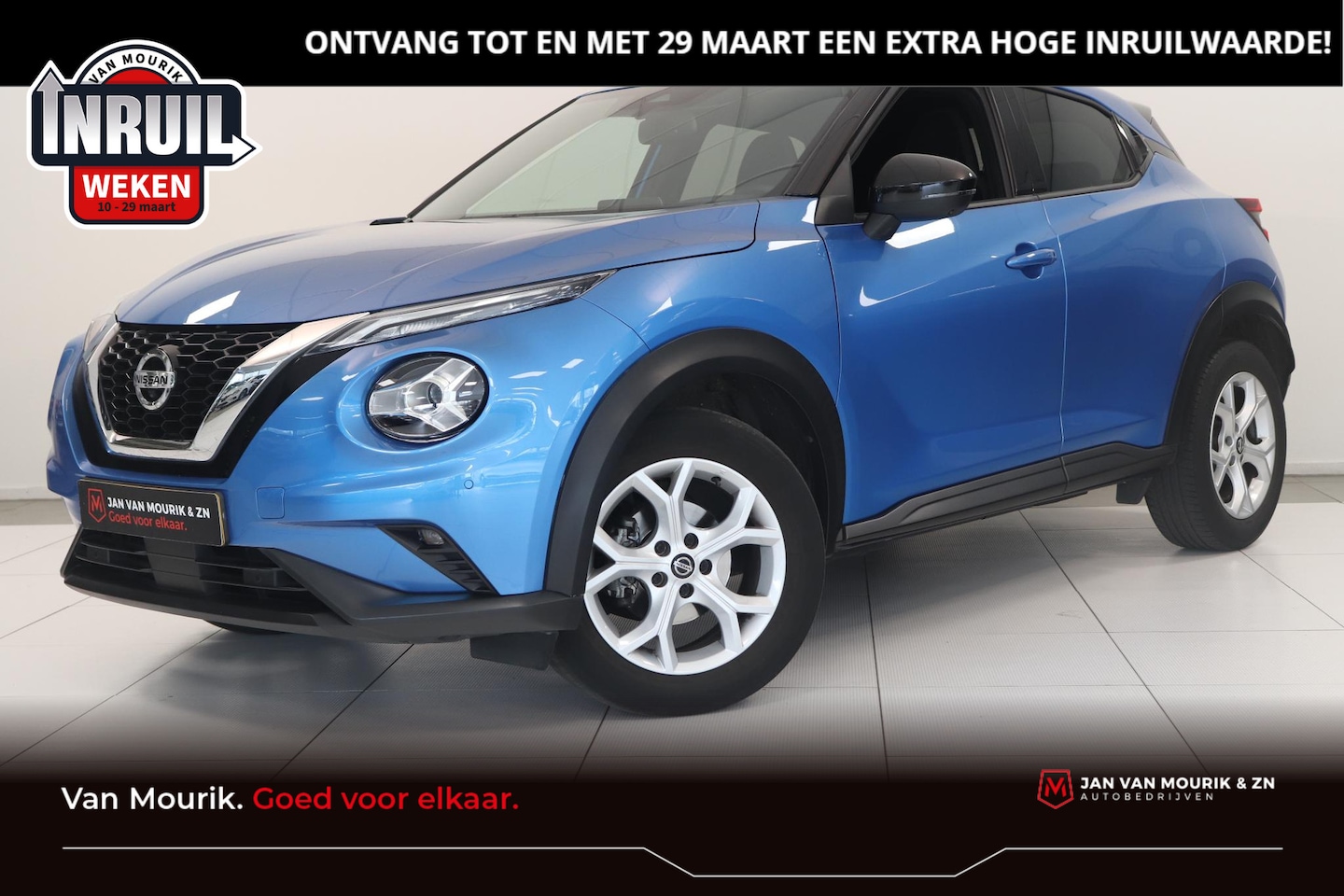 Nissan Juke - 1.0 DIG-T N-Connecta Automaat | 360° Camera | Adaptieve cruisecontrol | Navigatie | Climat - AutoWereld.nl