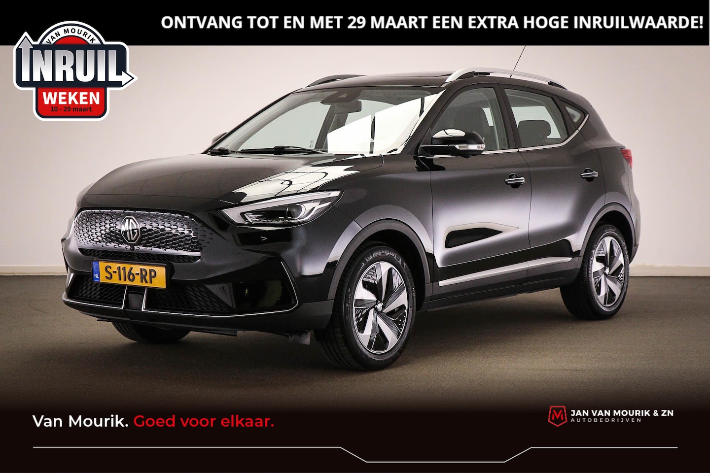 MG ZS - EV Standard Range Luxury | PANORAMADAK | STOELVERWARMING | 360 CAMERA | TREKHAAK - AutoWereld.nl