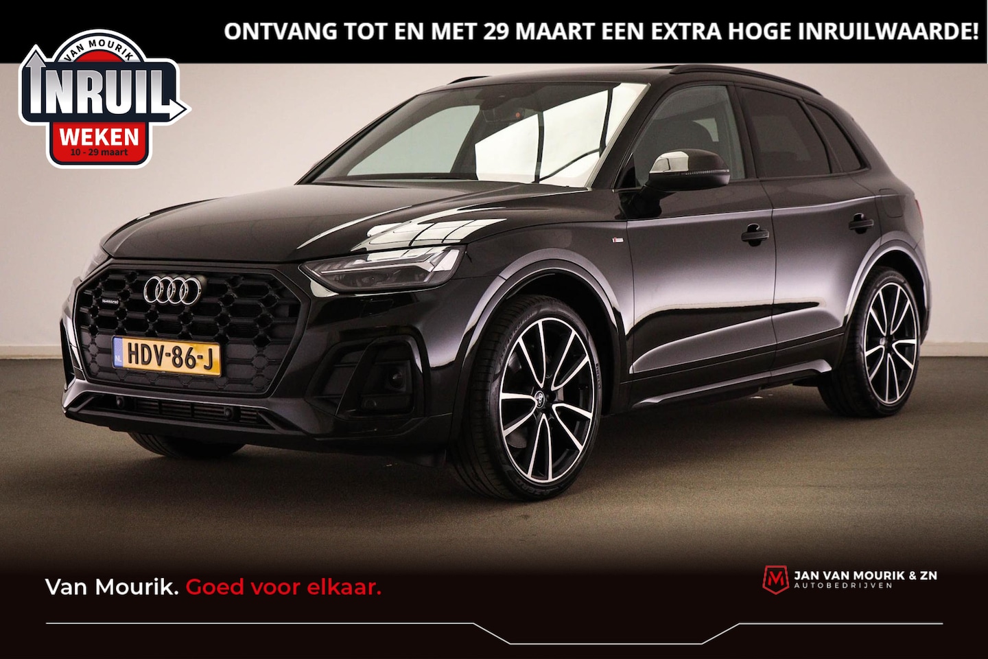 Audi Q5 - 55 TFSI e S edition | PANORMADAK | LUCHTVERING | HEAD UP | B&0 DAB | 21" - AutoWereld.nl