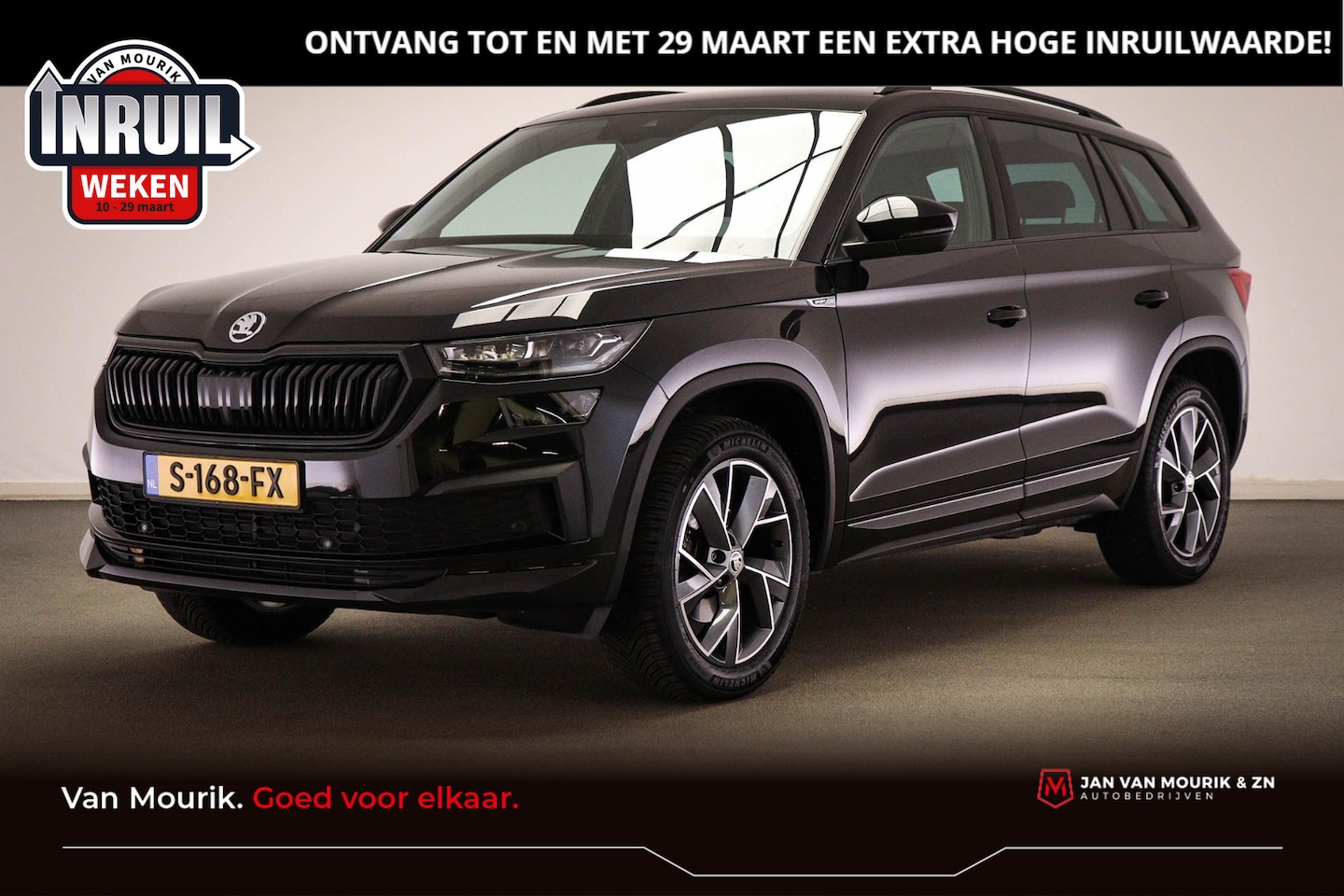 Skoda Kodiaq - 1.5 TSI Sportline Business | ASSISTENTIE PACK | MATRIX LED | TREKHAAK - AutoWereld.nl