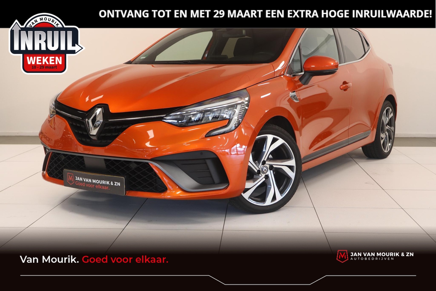 Renault Clio - 1.0 TCe R.S. Line | Parkeer camera | Navigatie | Sportstoelen | NL auto | - AutoWereld.nl