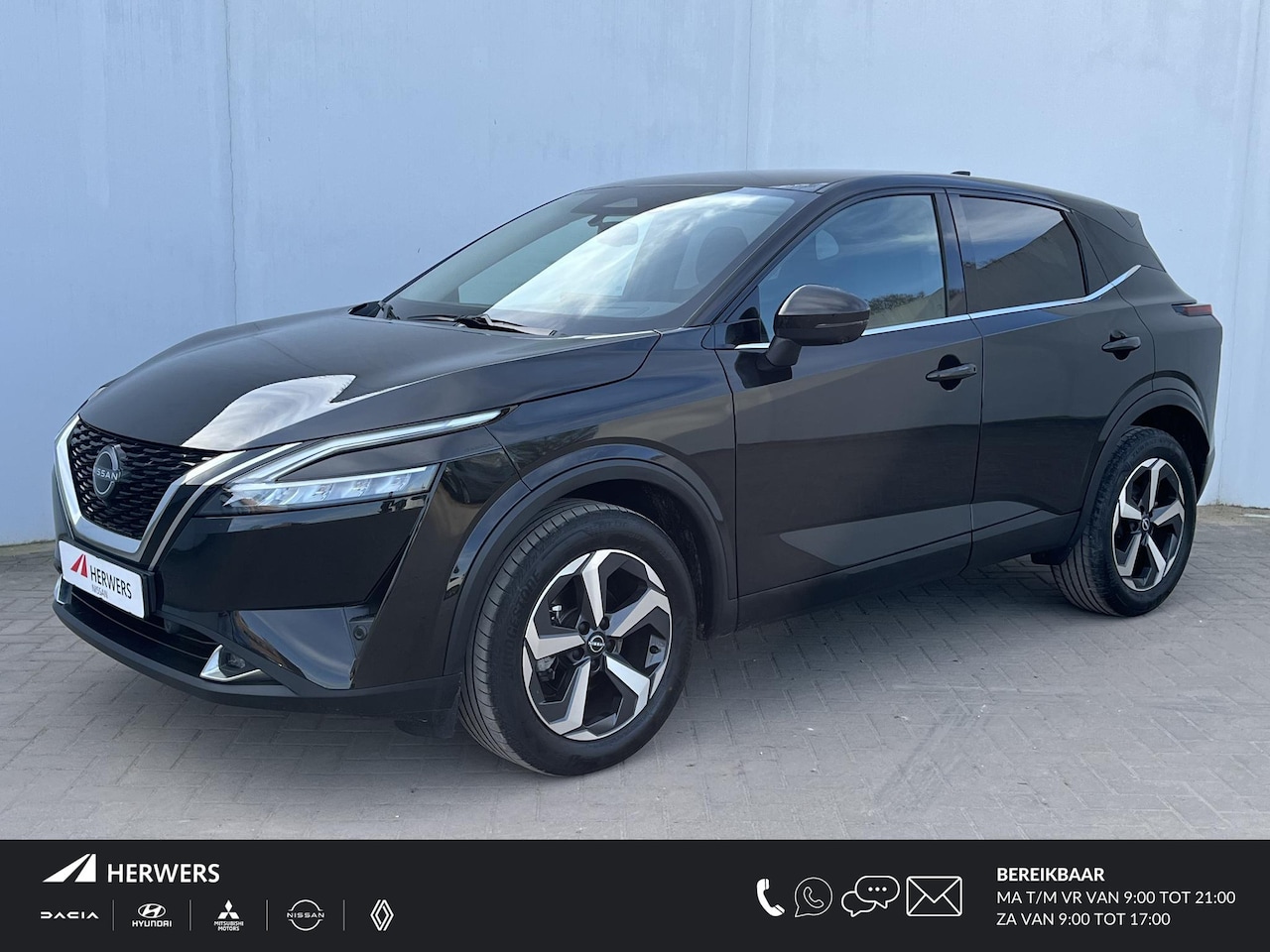 Nissan Qashqai - 1.3 MHEV Xtronic N-Connecta Automaat / 1800kg Trekgewicht / Elektrische Achterklep / HUD / - AutoWereld.nl