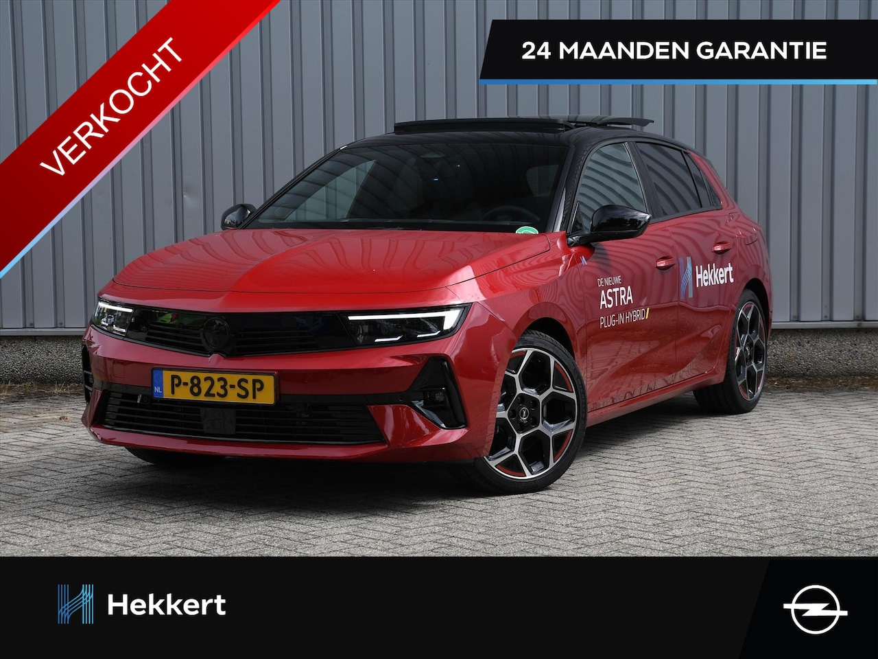 Opel Astra - First Edition 1.6 Turbo PHEV 181pk Automaat WINTER PACK | LED | DODEHOEK | SCHUIFDAK | DAB - AutoWereld.nl