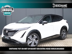 Nissan Ariya - 91 kWh e-4ORCE Evolve | Lederen Bekleding | Stoel-Koeling/Verwarming | Pro-pilot| 1.500 kg