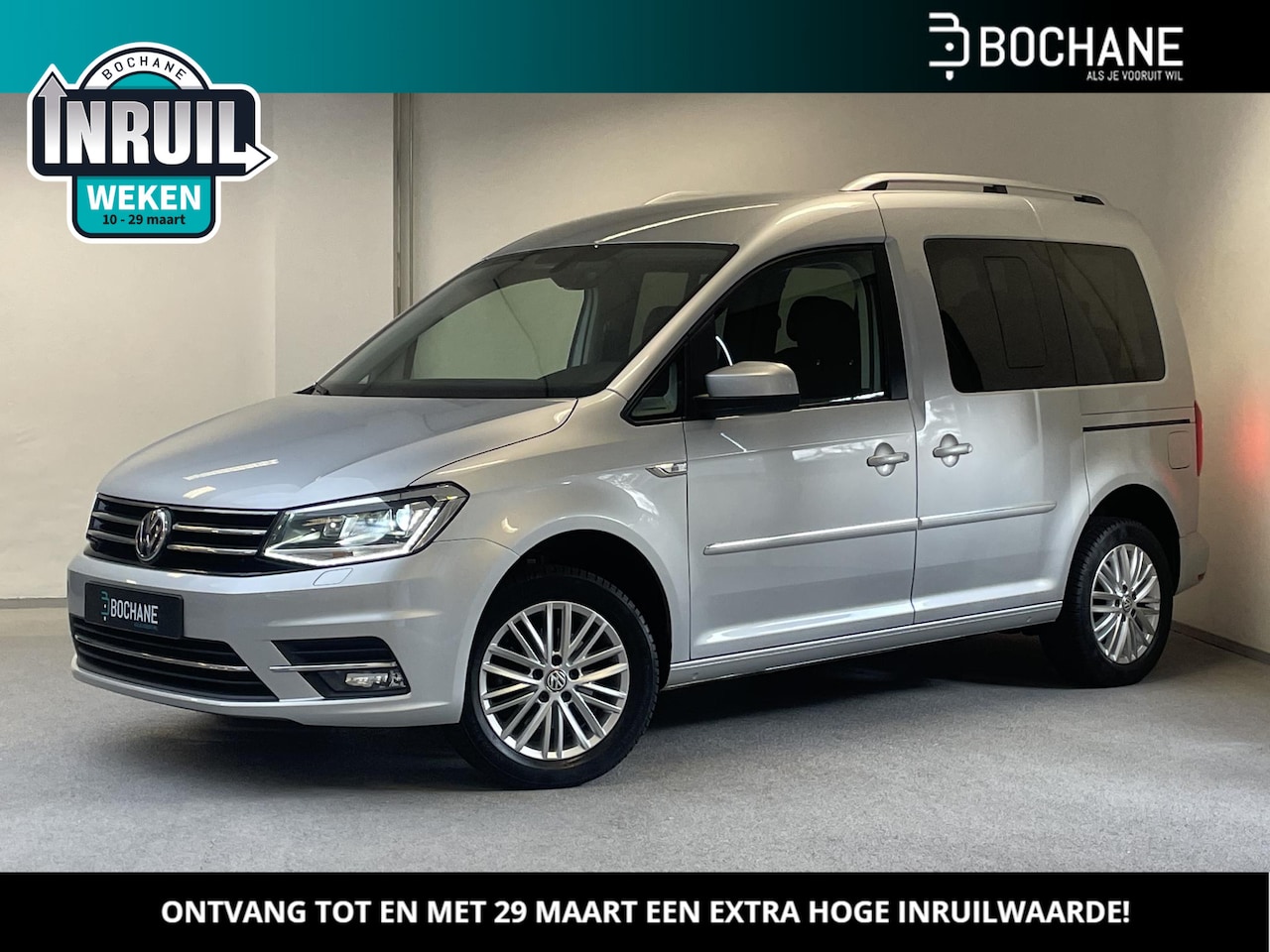 Volkswagen Caddy - 1.0 TSI Highline 7p | ORG.NL | XENON | ACC | NAVI | - AutoWereld.nl