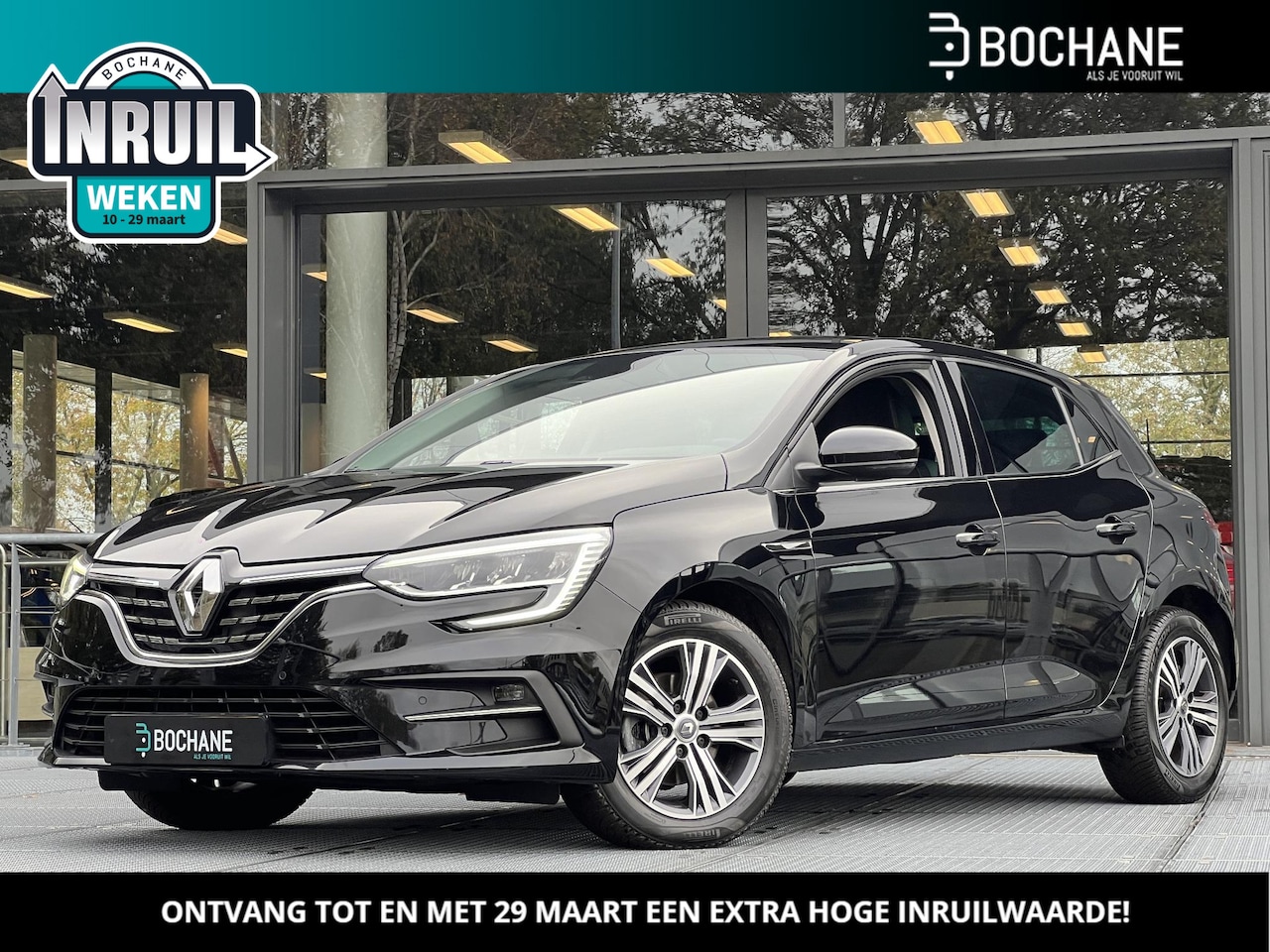 Renault Mégane - 1.3 TCe 140 EDC Intens Automaat | Carplay | Parkeersensoren voor en achter | Navigatie - AutoWereld.nl