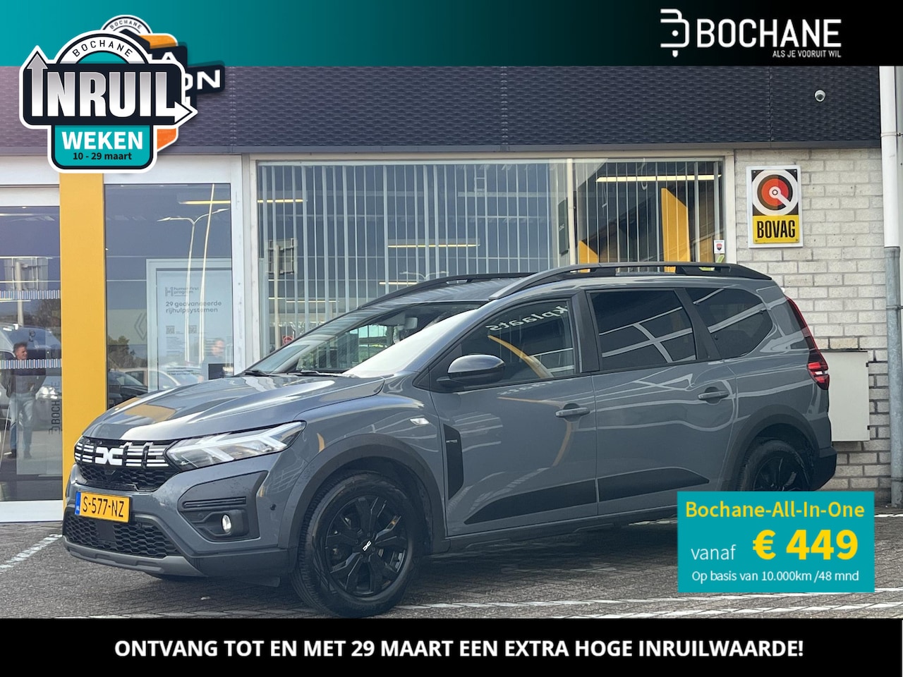 Dacia Jogger - 1.0 TCe 110 Extreme | 7-Persoons | Navigatie | Dodehoekdetectie - AutoWereld.nl