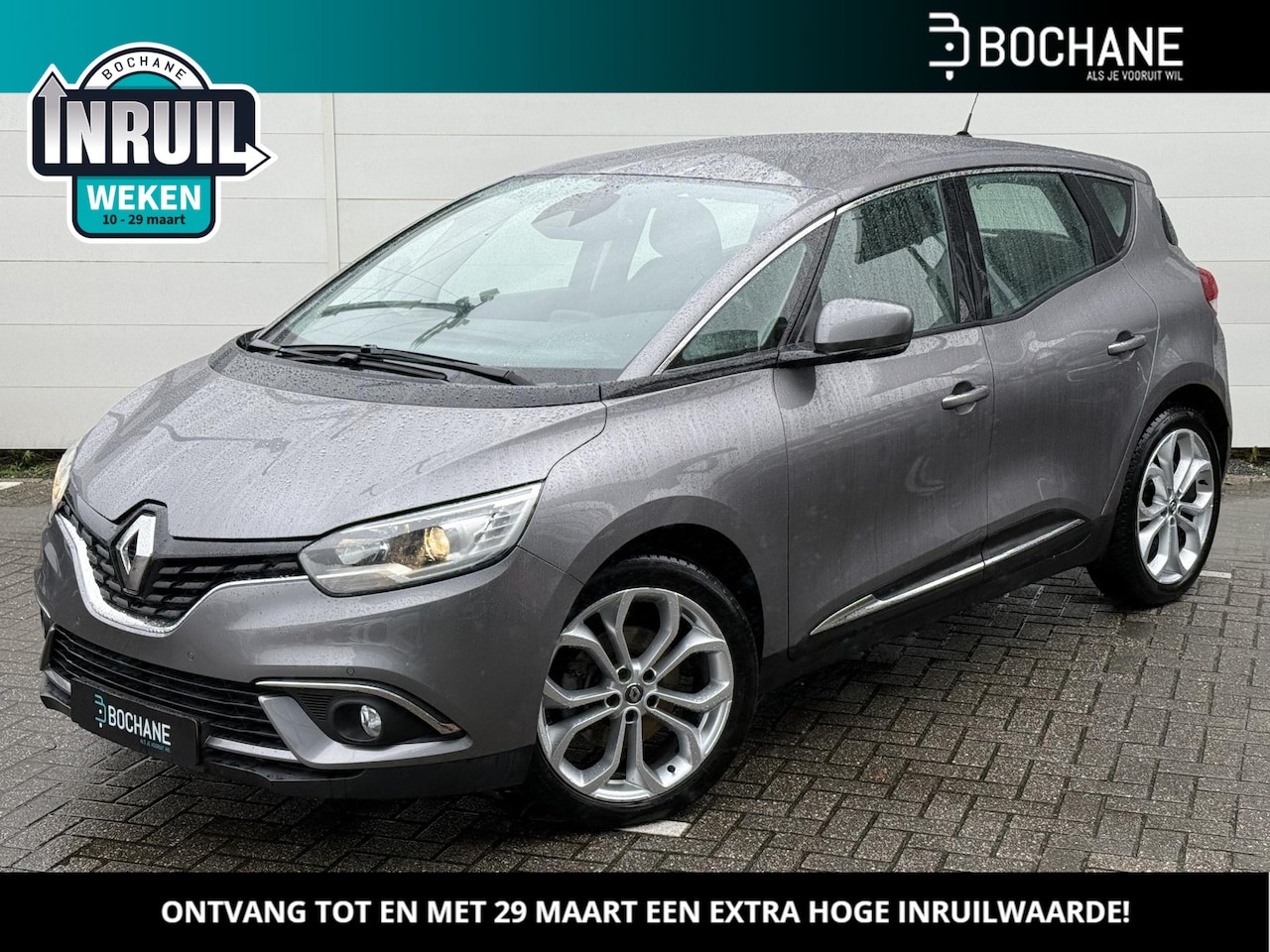 Renault Scénic - 1.2 TCe 115 Zen (Hoge Instap) Navigatie | Parkeerhulp | Org. NL - AutoWereld.nl