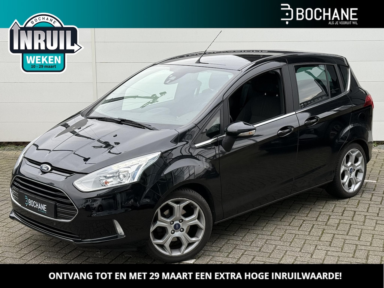 Ford B-Max - 1.6 TI-VCT Titanium Automaat | Trekhaak | Camera | Navigatie | Db. riem VV | Org. NL - AutoWereld.nl