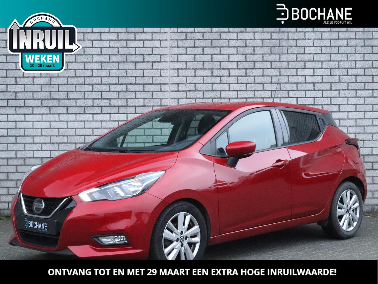 Nissan Micra - 1.0 IG-T 100 X-Tronic Automaat N-Connecta | Apple Carplay/Android Auto | Airco | Parkeerse - AutoWereld.nl