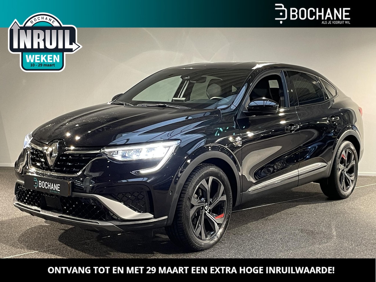 Renault Arkana - 1.6 E-Tech Hybrid 145 R.S. Line | Apple CarPlay | Adaptive Cruise | Camera | Full Led - AutoWereld.nl