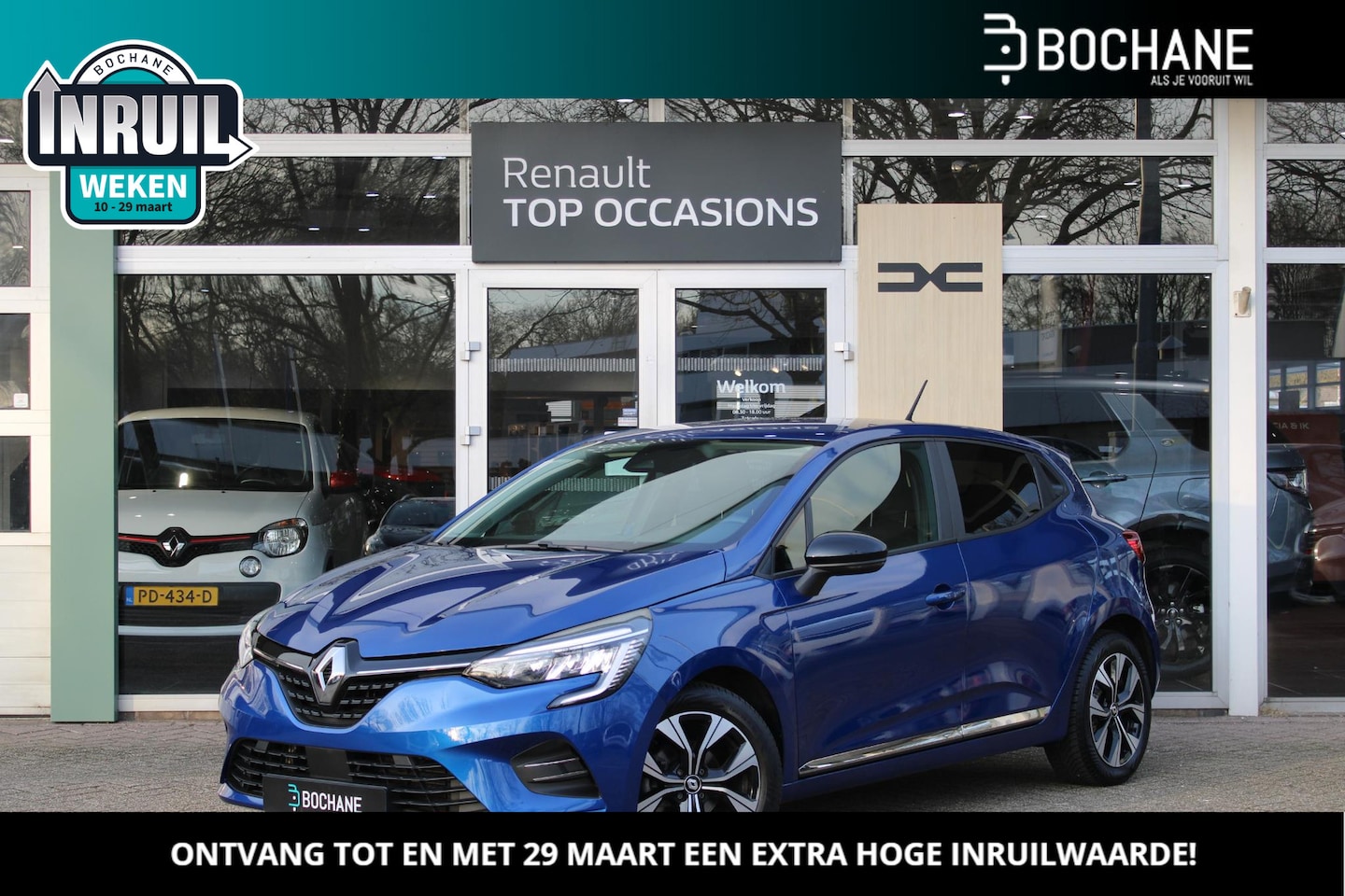 Renault Clio - 1.0 TCe 90 Evolution All Season banden | Navigatiesysteem | Cruise control - AutoWereld.nl