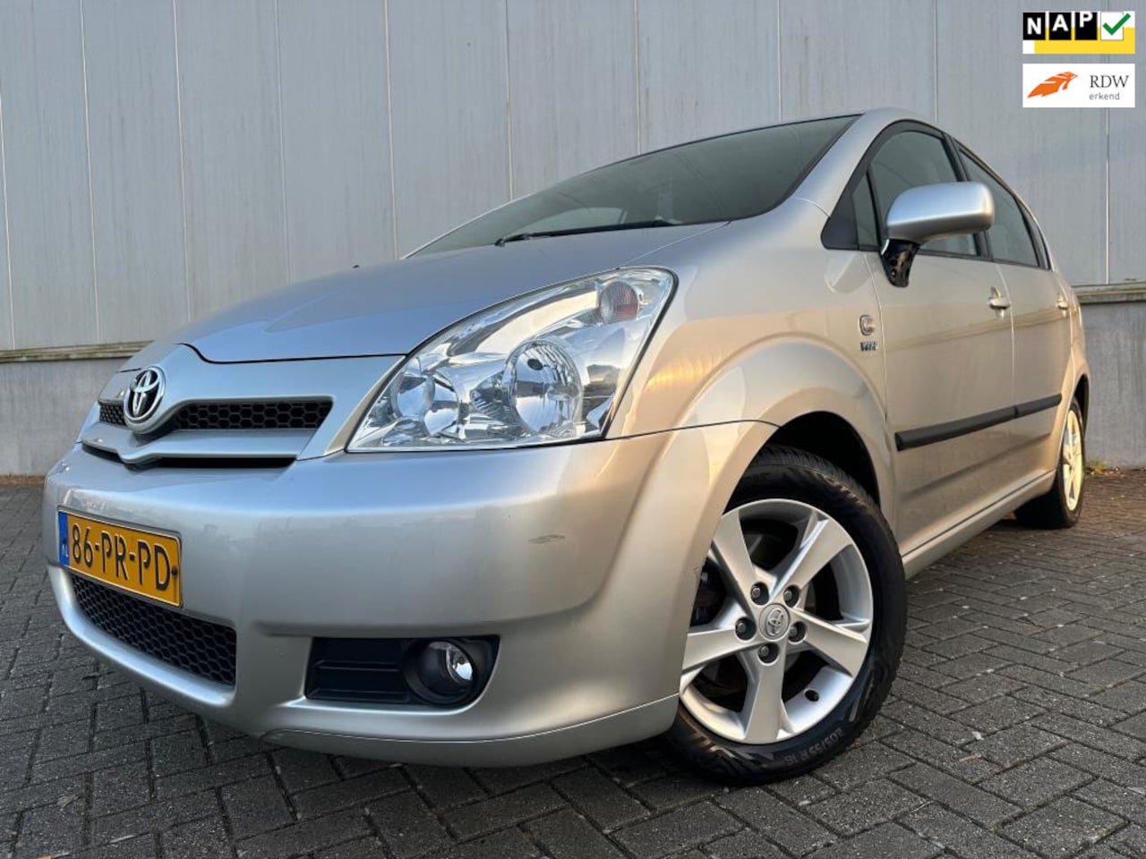 Toyota Corolla Verso - 1.8 VVT-i Sol 7p. 1.8 VVT-i Sol 7p, Aut, NL auto... - AutoWereld.nl