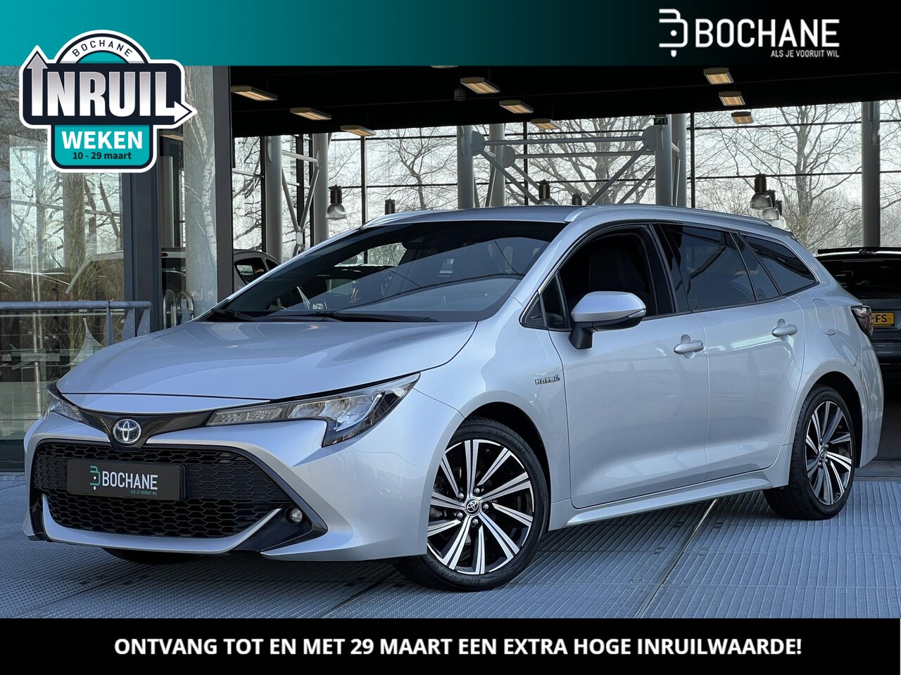 Toyota Corolla Touring Sports - 1.8 Hybrid Dynamic | Trekhaak | Achteruitrijcamera | Adaptieve Cruise Control - AutoWereld.nl