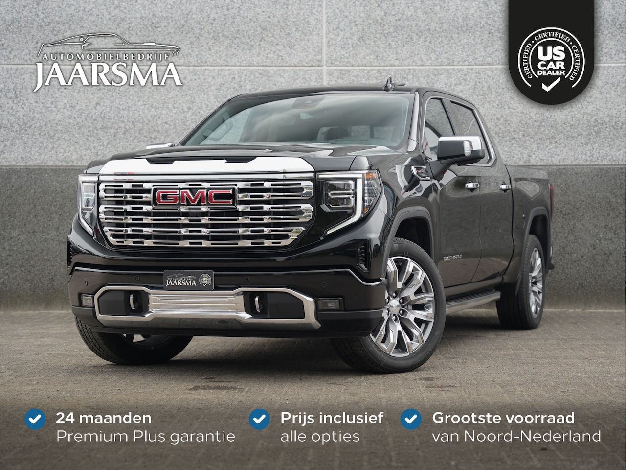 GMC Sierra 1500 - Denali 6.2L V8 426pk |Adaptive Cruise |360 graden camera |Multiflex Tailgate - AutoWereld.nl