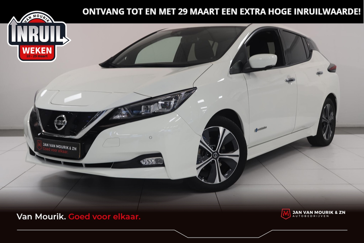 Nissan LEAF - Tekna 40 kWh | BOSE Audio | 360° camera | Stoelverwarming | - AutoWereld.nl