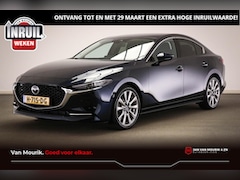 Mazda 3 - 3 2.0 e-SkyActiv-X M Hybrid 180 Luxury | LED | HEAD UP | LEDER | STUUR VERW. | ACC | DAB |