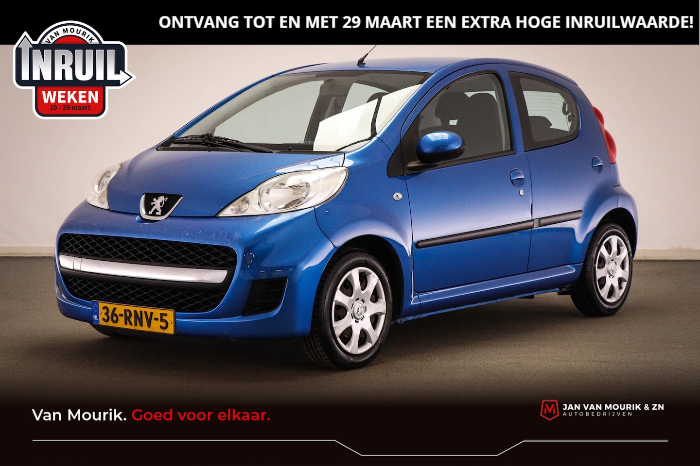 Peugeot 107 - 1.0-12V XS | PREMIUM PACK | AIRCO - AutoWereld.nl