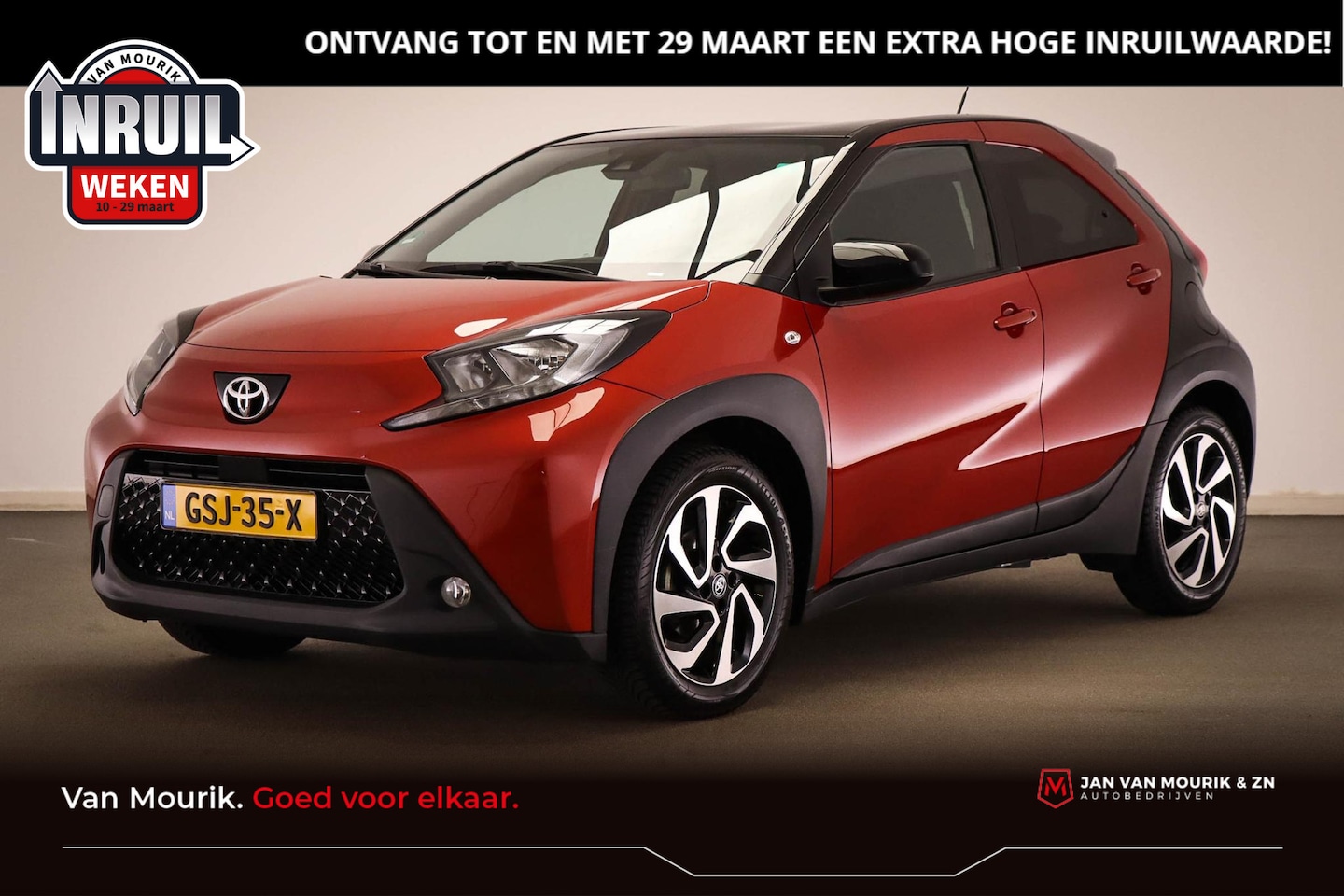 Toyota Aygo X - 1.0 VVT-i MT Pulse | STOELVERWARMING | DAB | APPLE | CAMERA - AutoWereld.nl