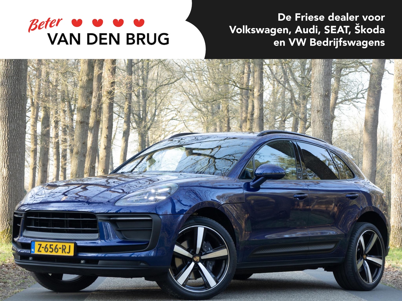 Porsche Macan - 2.0 265 pk PDK | Elektr. stoelen | Lederen bekleding | 21" velgen | Bose | LED | - AutoWereld.nl