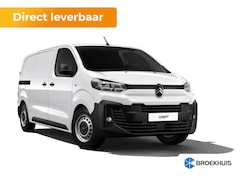 Citroën Jumpy - 2.0 BlueHDI 145 L2 | 2 zitplaatsen rechtsvoor | LED dagrijverlichting | Reservewiel| 2 zit