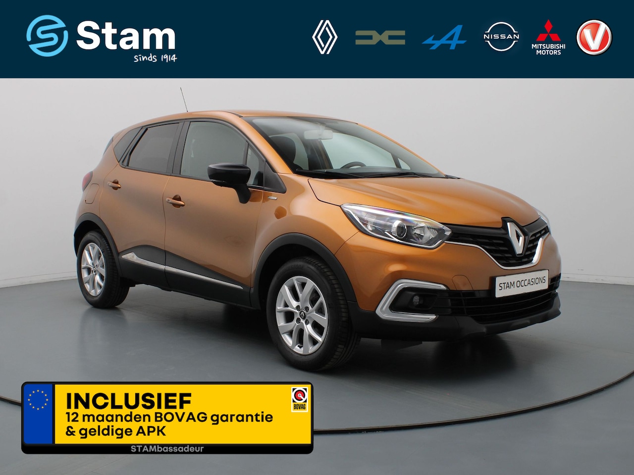 Renault Captur - 0.9 TCe Limited Airco | Cruise | Carplay | Parkeersens. achter - AutoWereld.nl