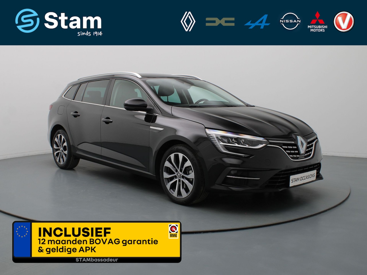 Renault Mégane Estate - TCe 140pk Techno Camera | Climate | Cruise | Parkeersens. v+a | Stoel-/stuurverwarming - AutoWereld.nl