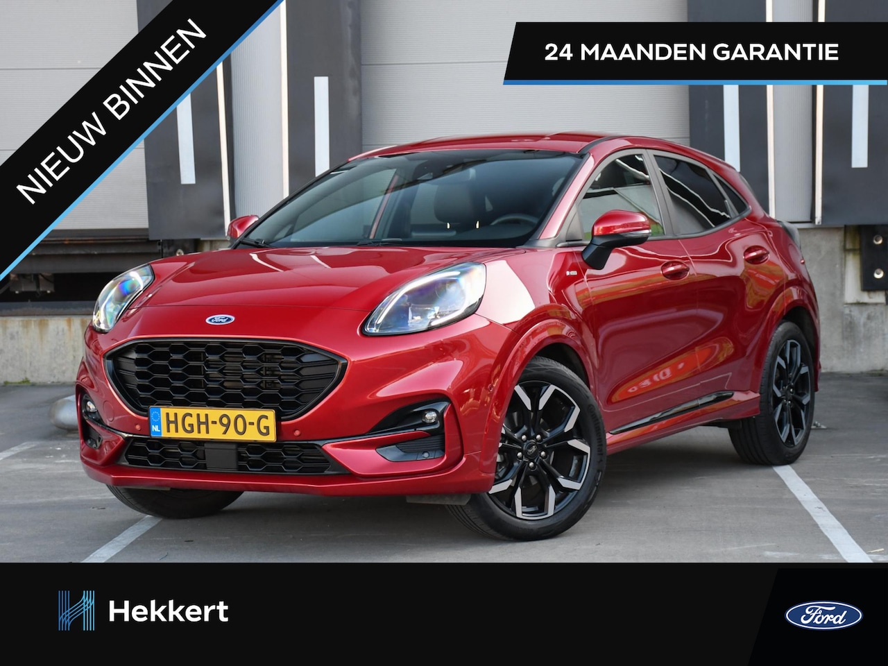 Ford Puma - ST-Line X 1.0 EcoBoost Hybrid 125pk WINTER PACK | B&O | PDC + CAM. | NAVI | DAB | DODE HOE - AutoWereld.nl