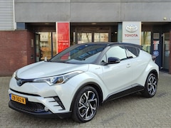 Toyota C-HR - 1.8 Hybrid BI-TONE LEER TERKHAAK KEYLESS STOELVERW JBL-AUDIO BLIND SPOT NAVI PARK-SENSOREN